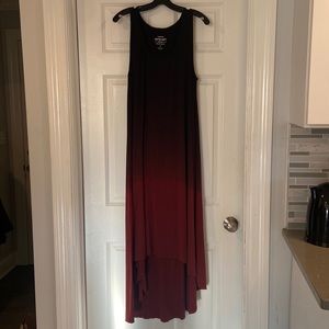Torrid Ombré high low dress